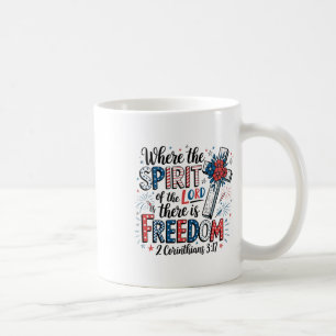 Christian 4th Of July Religious Patriotic Bible Ve Coffee Mug