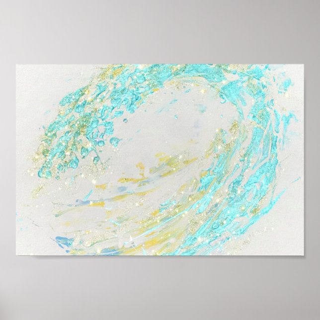 Christian Abstract Inspiration prophet art print (Front)
