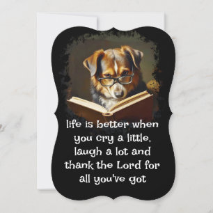 Christian Advice Fun Wise Dog Life