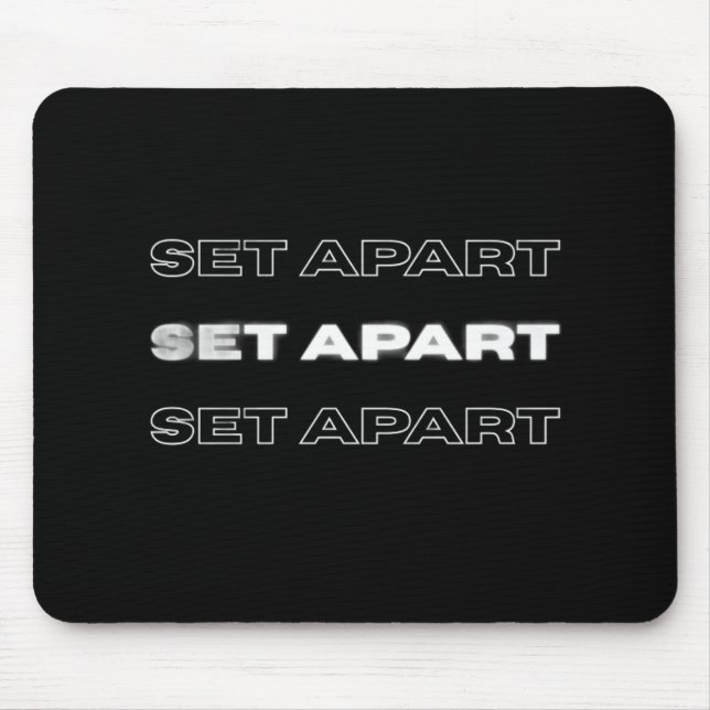 Christian Aesthetic Mouse Pad  (Front)