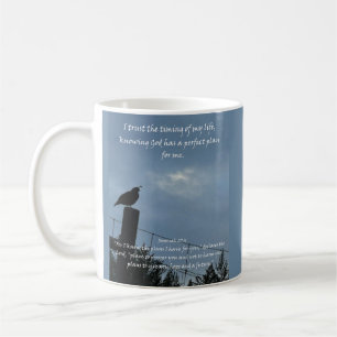 Christian Affirmation Quote & Corresponding Bible Coffee Mug