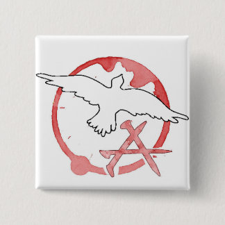 Christian Anarchy 15 Cm Square Badge