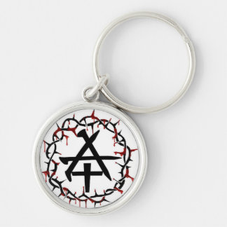 Christian Anarchy Key Ring