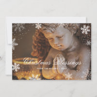 Christian Angel Snowflake Christmas