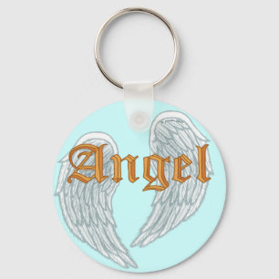 Christian Angel Wings  key chain