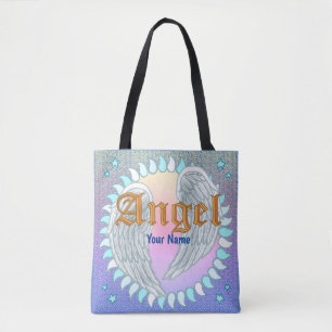 Christian Angel Wings tote bag