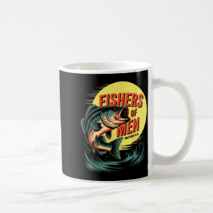 Christian Angler Fishers Of Men Matthew 4 19 Verse Coffee Mug