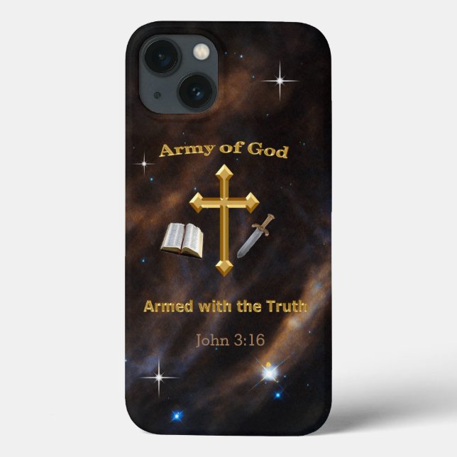 Christian Army of God Case-Mate iPhone Case (Back)