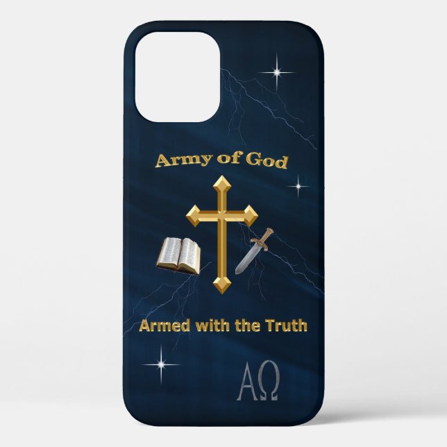 Christian Army of God Case-Mate iPhone Case (Back)