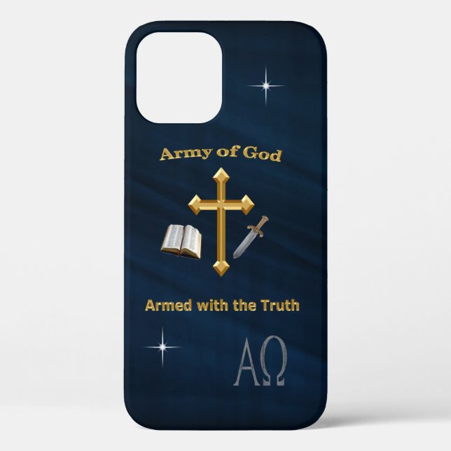 Christian Army of God Case-Mate iPhone Case (Back)