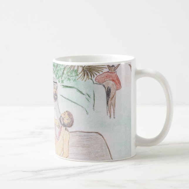 Christian Artwork The good Samaritan Coffee Mug (Right)