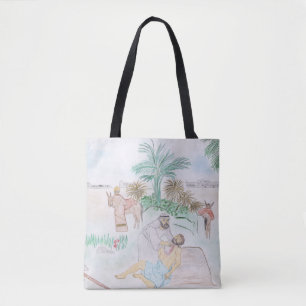 Christian Artwork The good Samaritan Tote Bag