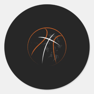 Christian Athlete Sketll Apparel Uni-adults Sketll Classic Round Sticker