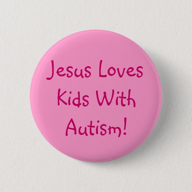 Christian Autism Awareness Pin (Front)
