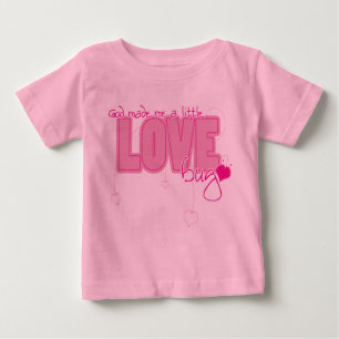 Christian baby t-shirt - Little Love Bug