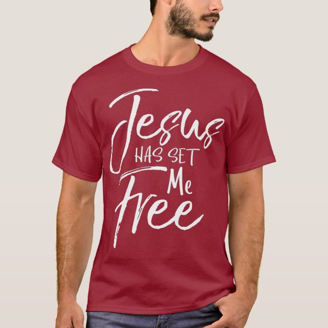 Christian Baptism Gift for Women Jesus Has Set T-Shirt (Front)