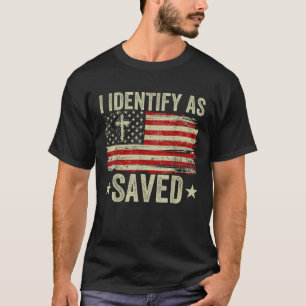 Christian Baptism I Identify As Saved T-Shirt