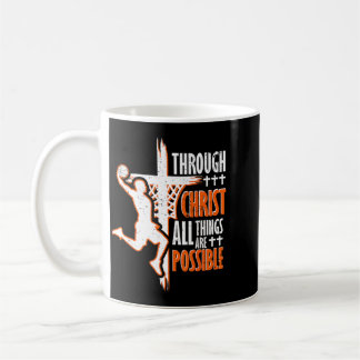 Christian Basball Jesus Christ Basball Religious Coffee Mug
