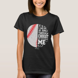 Christian Baseball Bible Verse All T-Shirt