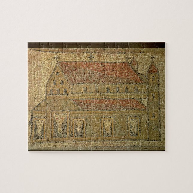 Christian basilica, mosaic pavement, Roman period, Jigsaw Puzzle (Horizontal)