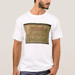 Christian basilica, mosaic pavement, Roman period, T-Shirt