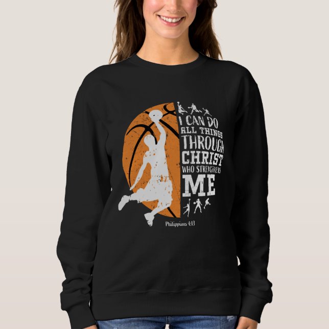 Christian Basketball Tank Tops Men Boys Youth Phil (Front)