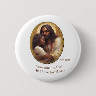 Christian Bible verse 6 Cm Round Badge