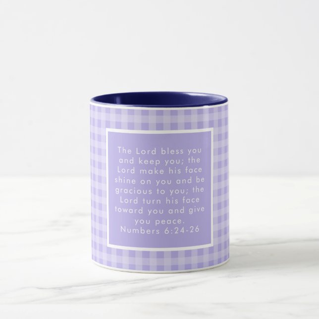 Christian Bible Verse Art  Mug (Center)