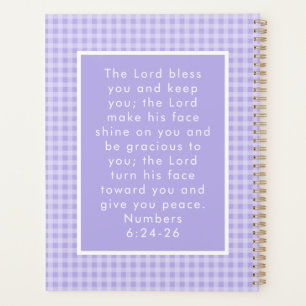 Christian Bible Verse Art  Planner