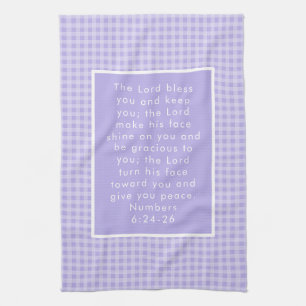 Christian Bible Verse Art Tea Towel