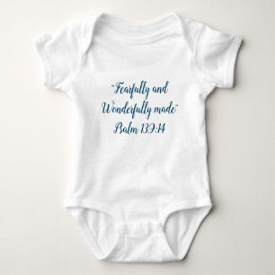 Christian Bible verse Baby Bodysuit