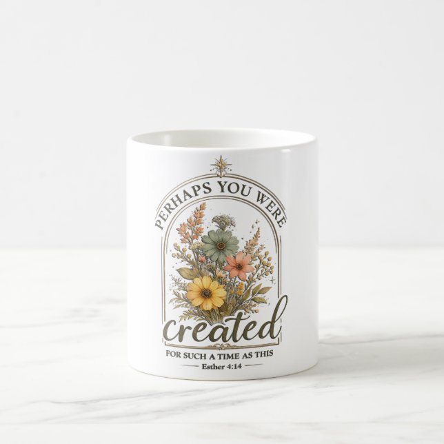 Christian Bible Verse/Esther Coffee Mug (Center)