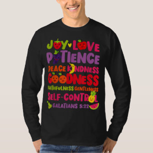 Christian Bible Verse Fruit Of The Spirit Galatian T-Shirt