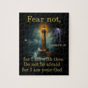 Christian Bible verse ISAIAH 41:10 Jigsaw Puzzle