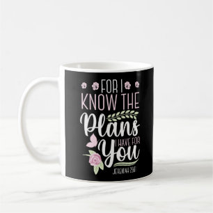 Christian Bible Verse Jeremiah 29:11 Coffee Mug