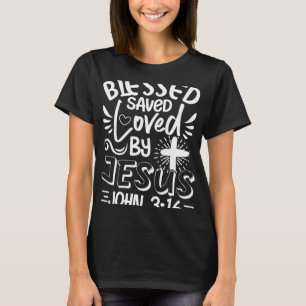 Christian Bible Verse John 3 16 Religious T-Shirt