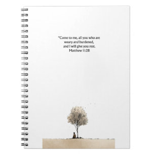 Christian Bible Verse Journal   Scripture Notebook