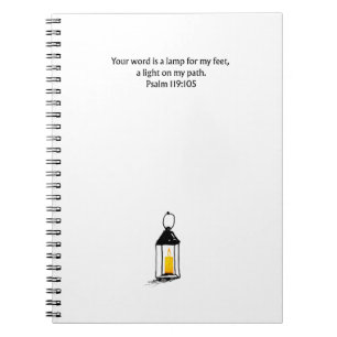 Christian Bible Verse Journal   Scripture Notebook