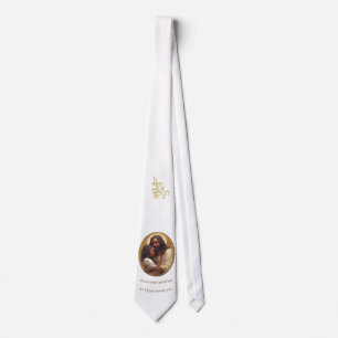 Christian Bible verse neck tie