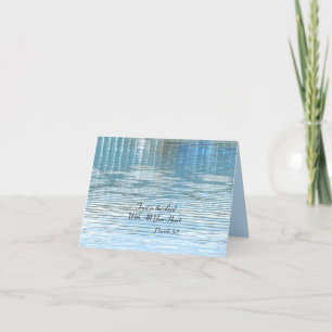 Christian Bible Verse Note Card, Blank Inside Card