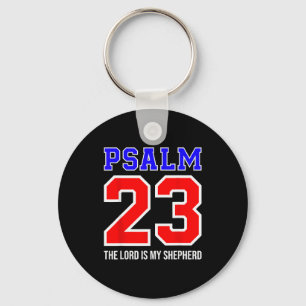 Christian Bible Verse Psalm 23 The Lord Is My Shep Key Ring
