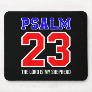 Christian Bible Verse Psalm 23 The Lord Is My Shep Mouse Pad