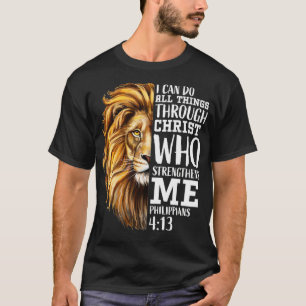 Christian Bible Verse Sayings Religious Gifts Him T-Shirt