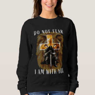 Christian Bible Verse Shirt Men Dad Lion Faith Fea