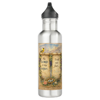 Christian Bible Verse Water Bottle