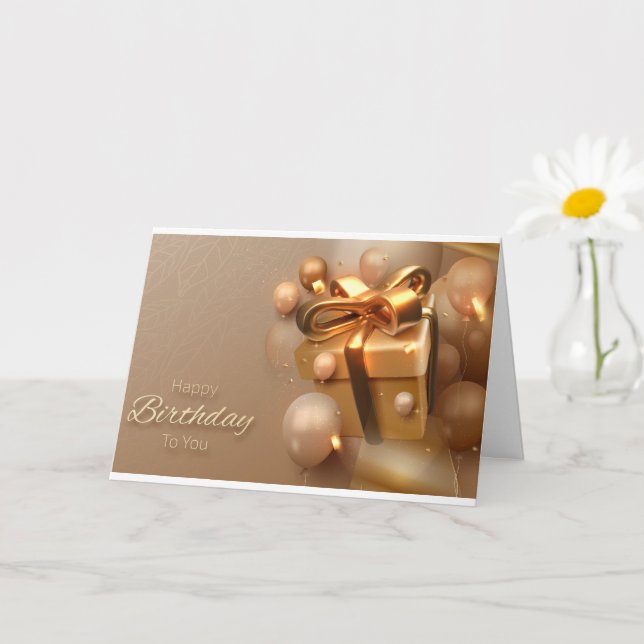 Christian Birthday Card (Small Plant)