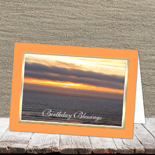 Christian Birthday Card -- Christian Blessing