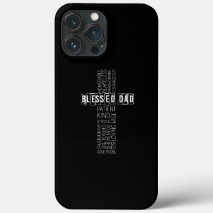 Christian Blessed Dad Cross Fathers Day  iPhone 13 Pro Max Case