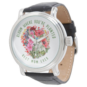 Christian BLOOM WHERE YOU'RE PLANTED Floral Plant Watch