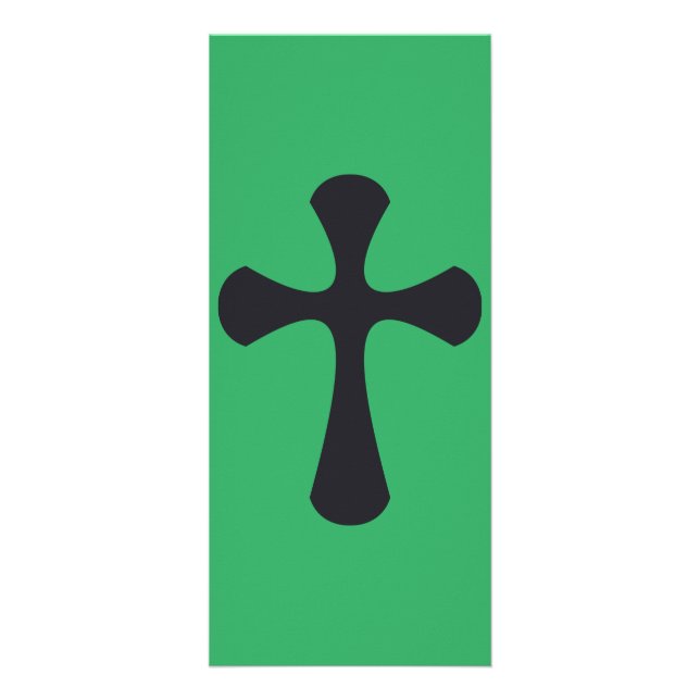 Christian blue cross rack card (Front)